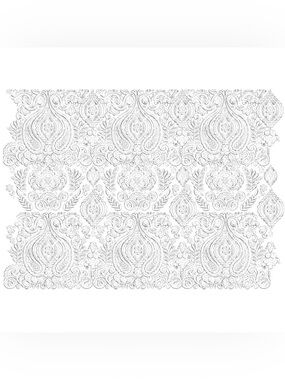 Redesign with Prima Decor Transfer | WHITE ENGRAVINGS | 24” x 35”